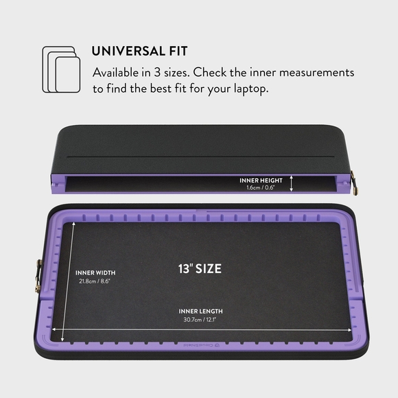 Burga Red Jungle Leopard Print Laptop Sleeve - Picture 8 of 8